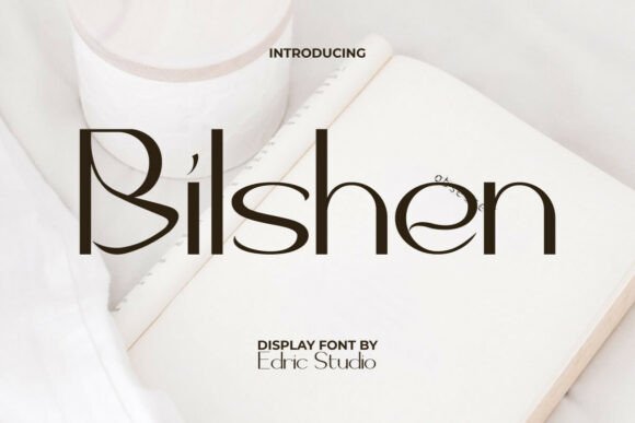 Bilshen Font for Handmade Products and Craft Designs