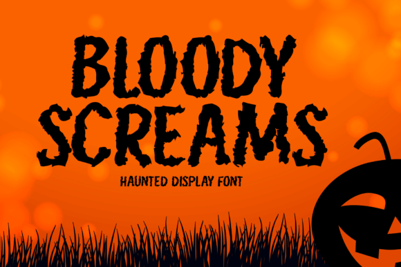 Bloody Screams Font for Halloween Campaigns