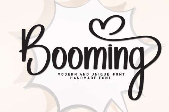 Booming: A Stylish Font for Creative Projects