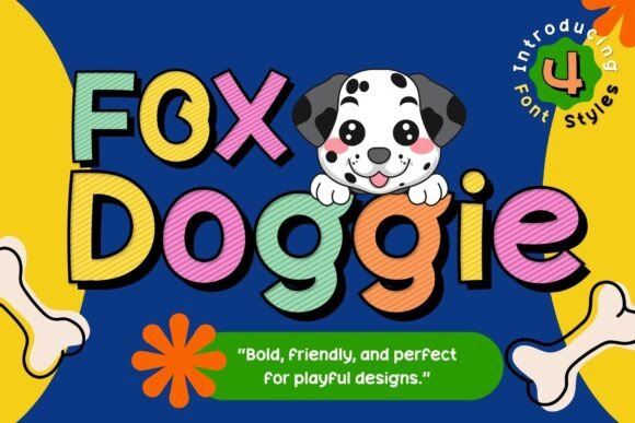 Fox Doggie Font for Creative Web Design