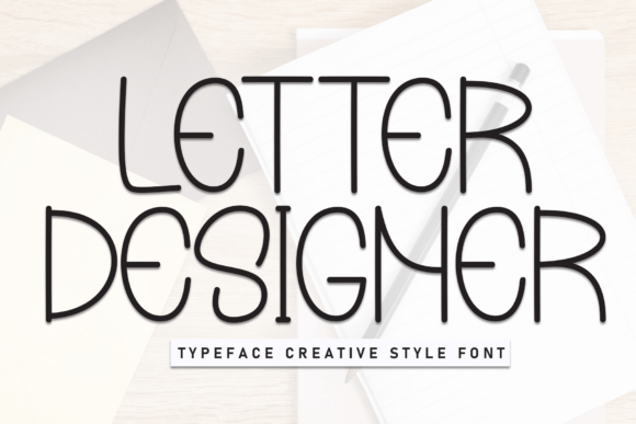 Letter Designer: A Playful Display Font for Digital Branding