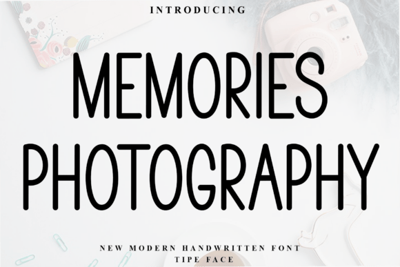 Memories Photography Font