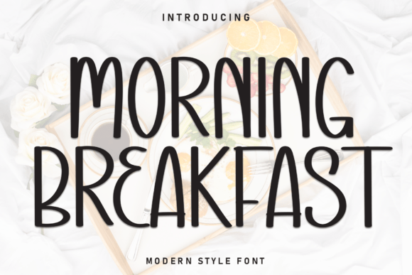 Morning Breakfast Font