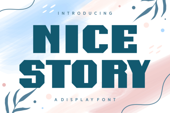 Nice Story Font