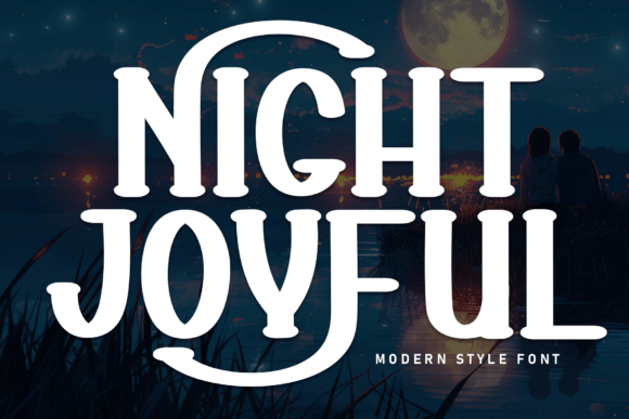 Night Joyful Font for Business Branding