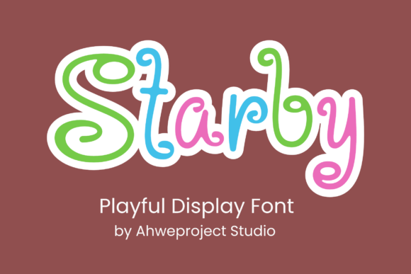 Starby Font for Creative Design