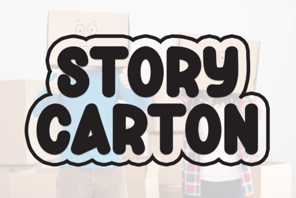 Story Carton Font for Web Design