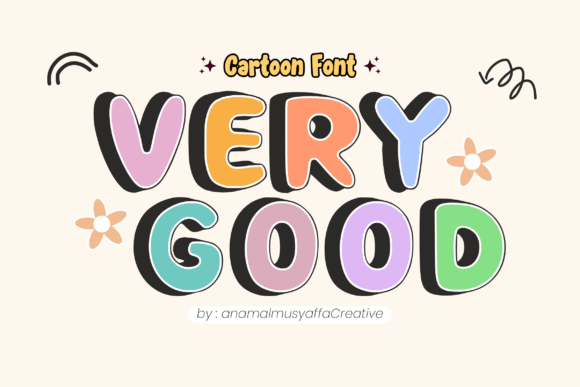 Verygood Regular Font for Cheerful Craft Projects and Printables