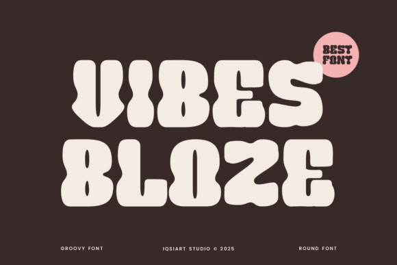 Vibes Bloze Font for Bold Design