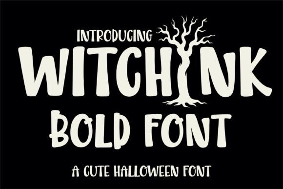 Witchink Bold: A Playful Display Font for Spooky Web Design